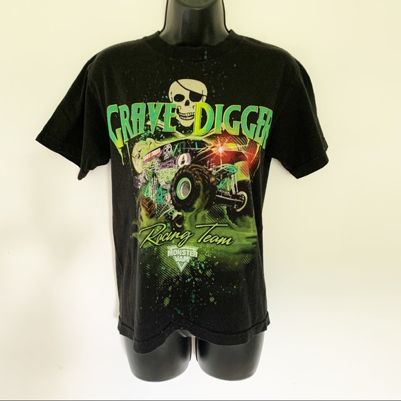 grave digger race team shirt